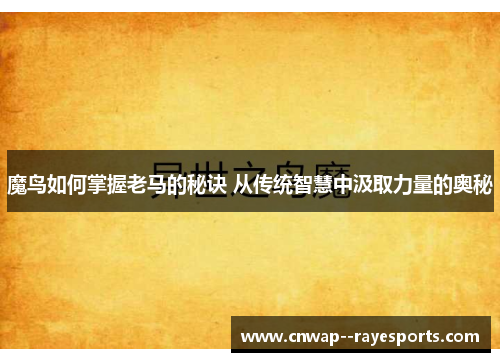 魔鸟如何掌握老马的秘诀 从传统智慧中汲取力量的奥秘